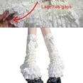 thumbnail image 5 of Lolita Leggings for Women Sweet White Lace Mid Length Socks for Women Lot T, 5 of 9