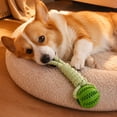 thumbnail image 4 of Indestructible Interactive Dog Toy for Small Dogs, Plush Trophy Tug of War Toy for Puppy, Durable Cotton Chew Toy for Aggressive Chewers, Boredom Relief，Blue, 4 of 7