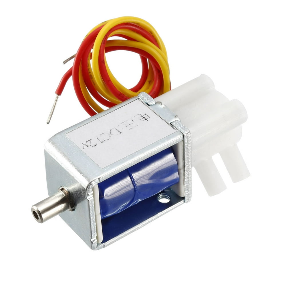 Miniature Solenoid Valve 2 Position 3 Way DC 12V 0.19A Water Air