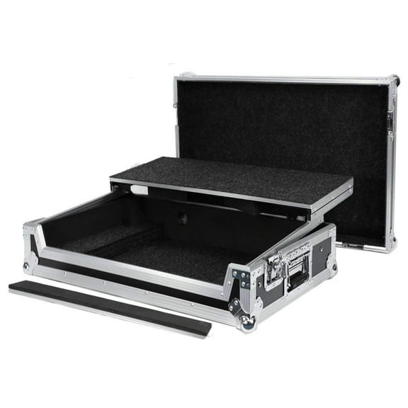 DeeJay LED TBHXDJRX2LT Fly Drive Case for Pioneer XDJ-RX2 w/ Sliding Laptop Shel