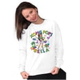 thumbnail image 3 of XOMG POP Bella Star Power Cartoon Women Crewneck Sweatshirt Brisco Brands X, 3 of 6