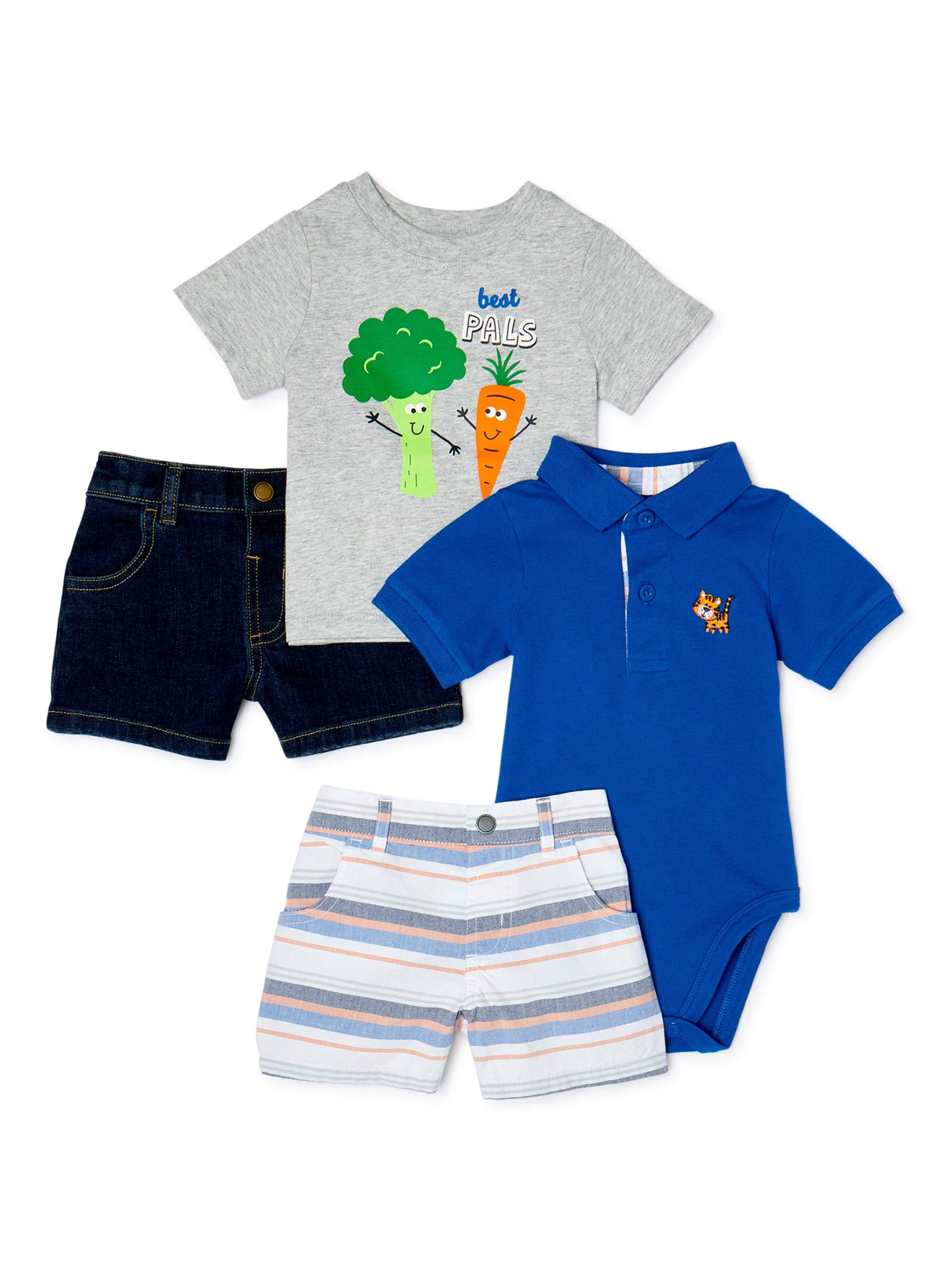 Garanimals - Garanimals Baby Boy T-Shirt, Polo Bodysuit ...