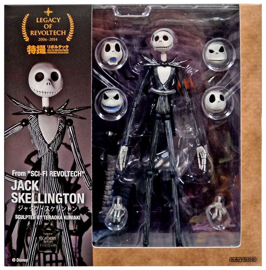 Iron Man Legacy of Revoltech Jack Skellington Action Figure - Walmart.com