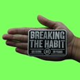 thumbnail image 2 of Breaking The Habit Patch Linkin Park Rock Band Embroidered Iron On, 2 of 2