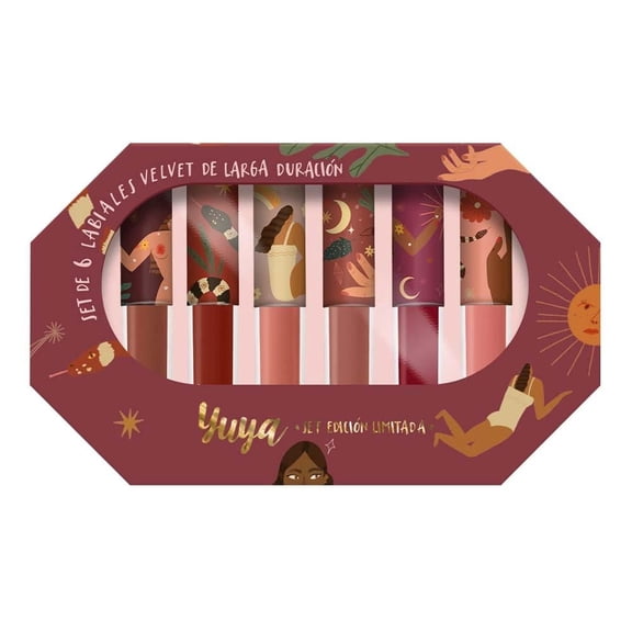 Labiales Yuya Velvet de edición limitada 3 g c/u