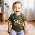 thumbnail image 3 of 1st Birthday Cowboy Themed Shirt for Boys I'm 1 First Birthday Country Tee Military Green Shirt 18 Months, 3 of 4