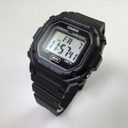 Casio Mens Digital Illuminator Sport Watch, Black Resin F108WH-1ACF