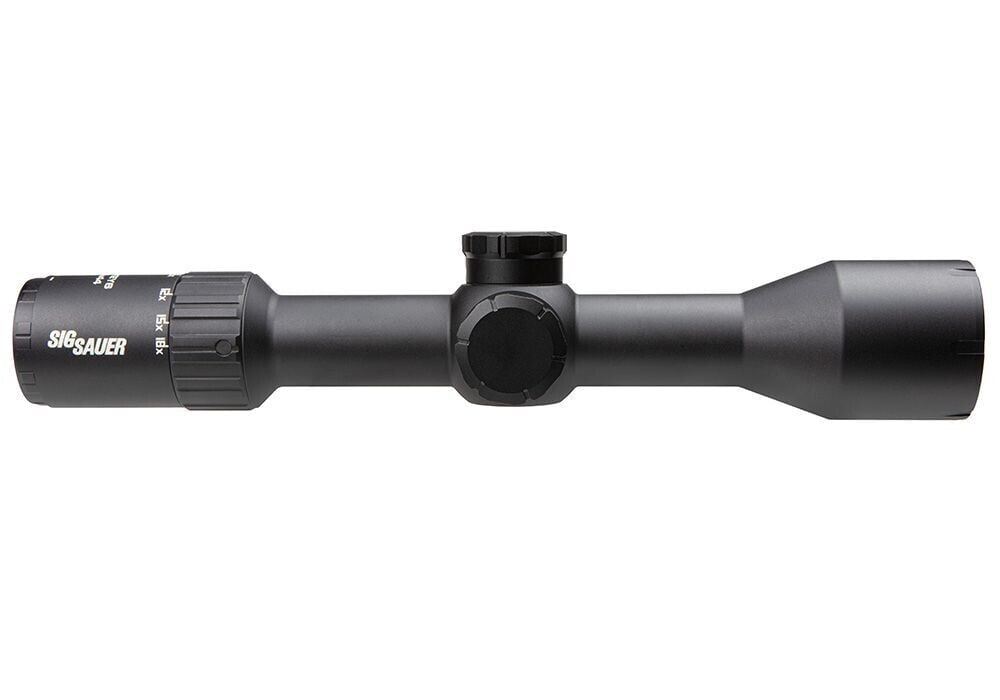 Sig Sauer Whiskey6 Scope 3-18X44Mm, 30mm, SFP, Quadplex