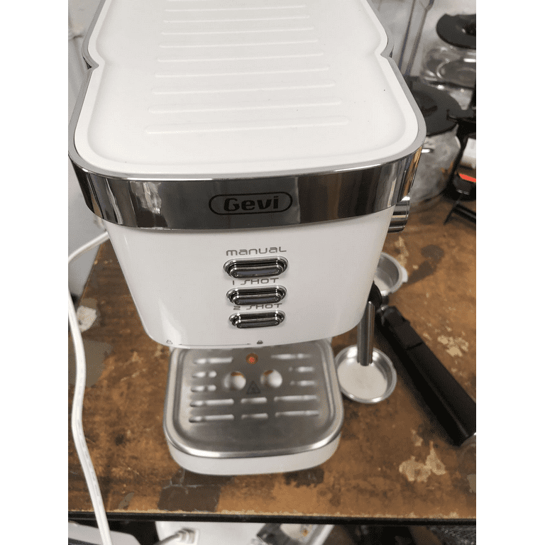 Gevi Espresso and Cappuccino Maker with Milk Frother  GECME022-U(Used-Acceptable)