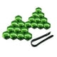 thumbnail image 5 of 2x20 Piezas Cubierta Protectora de Tuerca de Rueda de Coche Decoración Exterior Universal con Herramienta de Clip Tapas de Pernos Antioxidantes Tapa D 4 piezas, 5 of 8