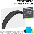 thumbnail image 4 of YOPTOP Non-Bluetooth Fitness Tracker Watch Pedometer Digital Step Counter Calorie Counter Distance Activity Tracker Alarm LED Fitness Watch IP65 Water Resistance,pink, 4 of 11