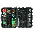 thumbnail image 3 of 188Pcs Fishing Accessories Set with Tackle Box Including Plier Jig Hooks Sinker Weight Swivels Snaps Sinker Slides, 3 of 8