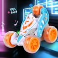 thumbnail image 4 of CQCYD Toys under $5 Remote Control Car, 360°Rotating RC Cars with Cool Spray, 2.4Ghz RC Stunt Truck with Cool Lights, Drift Car for Kids Toys Gifts for Boys Girls Age 4-6 7 8-13 Year Old, 4 of 7