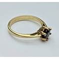 thumbnail image 5 of 2Ct Round Cut Simulated Red Garnet Women's Wedding Ring 14K Yellow Gold Plated, 5 of 5