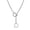 Silver, variant on Punk Gothic Heart Breaker Cuban Link Chain Choker Adjustable Lariat Y-Necklace-Black