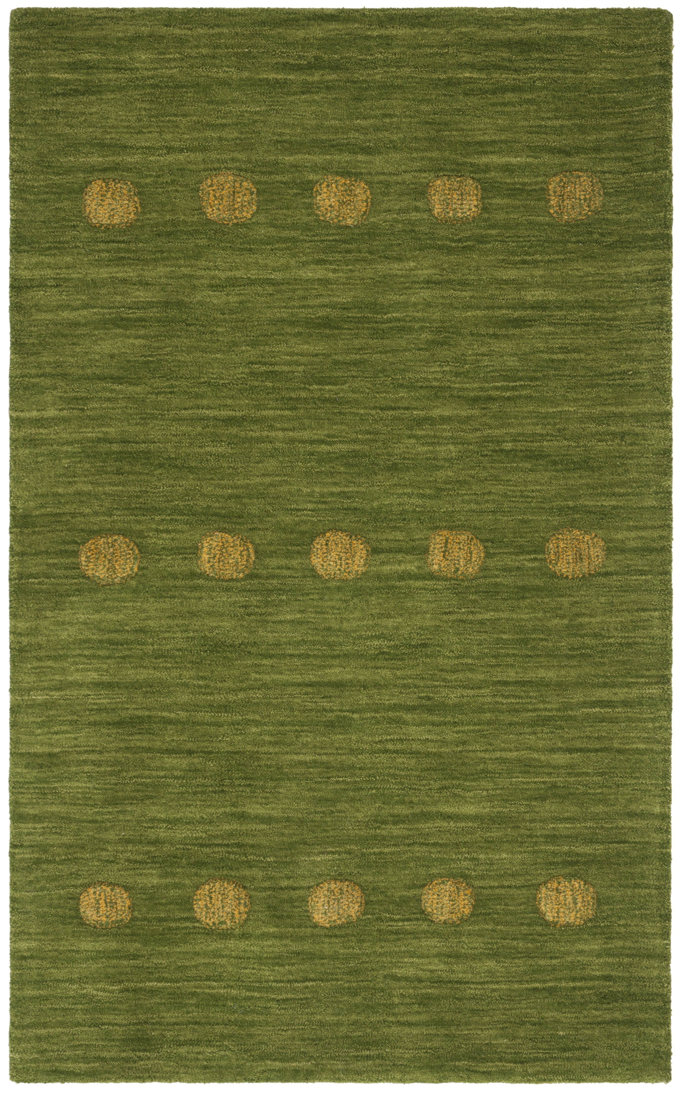 Safavieh Himalaya Derbhile Solid Wool Area Rug, Green, 2' x 3'