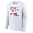 thumbnail image 2 of Men's White USC Trojans First Sprint Team Long Sleeve T-Shirt, 2 of 3