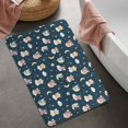 thumbnail image 2 of Dark Blue Star Fairy Pattern Bathroom Rugs Mat,Non Slip Microfiber Bathroom Rug,Rubber Backing,Soft Bathroom Mats for Bathroom Floor,Tub and Shower,20x32in(50x80cm), 2 of 5