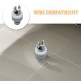thumbnail image 3 of OULII 2pcs Valve Connector Adapter for Inflatable Kayak Pump Efficient Air Transfer Grey PVC, 3 of 8
