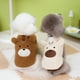 thumbnail image 5 of Chaleco de vellón suave para perros y gatos, ropa cálida de invierno para mascotas, suéter para cachorros, malteses, schnauzer, chihuahuas, bulldogs franceses, carlinos, 5 of 5