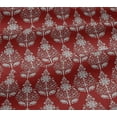 thumbnail image 6 of oneOone Viscose Jersey Maroon Fabric Block Sewing Fabric By The Yard Printed Diy Clothing Sewing Supplies 60 Inch Wide-ZC, 6 of 7