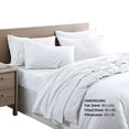 thumbnail image 2 of 6 Piece Queen Size Microfiber Fabric Sheet Set with Pocket, Gray, 2 of 2