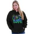 thumbnail image 3 of Airbrushed Woodsy Owl Be Green Unisex Plus Size Hoodie Brisco Brands 2X, 3 of 5