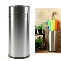 Stainless Steel Umbrella Holder Long Handle Umbrella Storage Bucket, Umbrella Stand Rack Container for Home Household Store Hotel