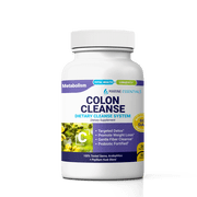 Marine Essentials Colon Cleanse Dietary Supplement Probiotic Blend, Senna Leaf Extract Psyllium Husk