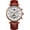 Brown Gold, variant on Mens Watch Automatic Self-Winding Skeleton 24 Hour Time Indication Moon Phase Waterproof Leather Band