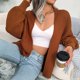 thumbnail image 4 of Women Cardigan, Comfortable Batwing Long Sleeve Teen Girl Sweater For Home, 4 of 8
