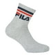 thumbnail image 2 of FILA Calcetines unisex, 3 Pares de Quarter - Calcetines cortos, Sport, Puño con Logo, uni Gris 43-46, 2 of 2