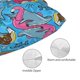 thumbnail image 3 of Fotbe Sharks Summer Funda de Almohada Decorativa Estilo Occidental, Lujo en Algodón, Fundas para Almohadas King, Cojín Estampado para Decoración del Hogar-14"x20", 3 of 6
