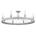 thumbnail image 4 of Ferris 8 Light Chandelier in Oyster, 4 of 6