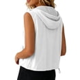 thumbnail image 4 of Ankola Women's Casual Zip Up Cargo Vest Lightweight Sleeveless Blazer Vest Jacket Tops Trendy Outwear, 4 of 7