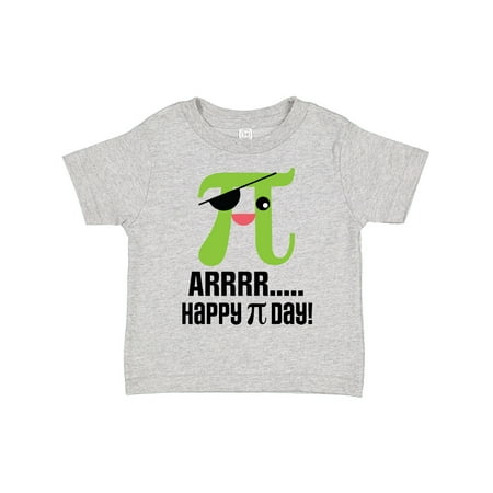 

Inktastic Happy Pi Day Math Symbol Pirate Gift Toddler Boy or Toddler Girl T-Shirt