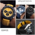 thumbnail image 5 of Correa para reloj Breitling Avenger Blackbird B01 Super Ocean, piel de vaca amarilla, correa de reloj para hombre, plegable, hebilla de acero inoxidable de 22 mm, 5 of 5