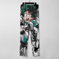 thumbnail image 2 of Academia Boku No Hero Pajama Bottoms for Women Novelty Lounge Daily Cozy Soft Sleep Pajamas Pants Long Sleepwear, 2 of 7