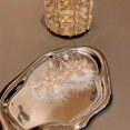 thumbnail image 3 of Christmas Element Earrings Temperament Senior Zircon Pearl Snowflake Earrings Princess Wind, 3 of 5