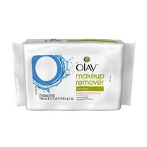 Olay Cleanse Makeup Remover Wet Cloths, Honeysuckle and White Tea, 25 Ea