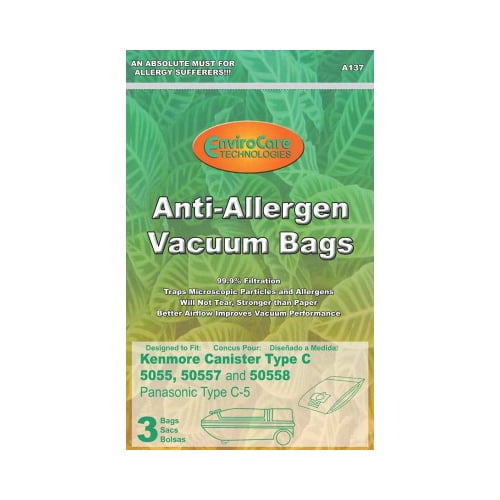 Envirocare Vacuum Bag For Kenmore A137