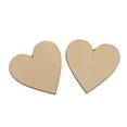 thumbnail image 3 of 25Pcs Unfinished Wood Crafts Small Wooden Heart Supplies 50mm, 3 of 8