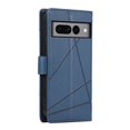 thumbnail image 3 of Nalacover Case for Google Pixel 7 Pro - Card Holder PU Leather Wallet Cover with Magnetic Clasp Stand Hand Strap, Soft TPU Inner Shockproof Anti-Scratches Case for Google Pixel 7 Pro, Blue, 3 of 10