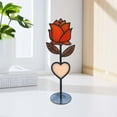 thumbnail image 4 of YiBai Valentine's Day Love Rose Decoration Home Decoration Garden Decoration Iron Metal Insert, C, 4 of 6