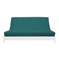 thumbnail image 1 of Premium Cotton/Polyester Futon Cover by Prestige Furnishings - Solid Collection - Solid Teal - Queen Size (60" x 80"), 1 of 6