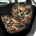 thumbnail image 3 of Renewold Butterfly Mushroom Moon Star Car Front Back Seat Covers Full Set, Universal Fit Most Car SUV Van Truck, Fashion Auto Accessories for Women Men, 3 of 7