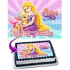 Rapunzel Edible Cake Image Topper Personalized Picture 1/4 Sheet (8"x10.5")