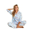 thumbnail image 3 of Angelina Cozy Fleece Notch Collar Pajama Set with Pockets, 3 of 3