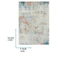 thumbnail image 2 of Livabliss Area Rugs for Living Room, 8x10 Sunderland Modern Blue Rug, Bedroom Dining Room Home Decor Stain Resistant Carpet (7'10" x 10'2"), 2 of 7