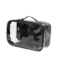 thumbnail image 1 of Bolsa de PVC negra con forma de cubo EZpacking Clearview, 1 of 8